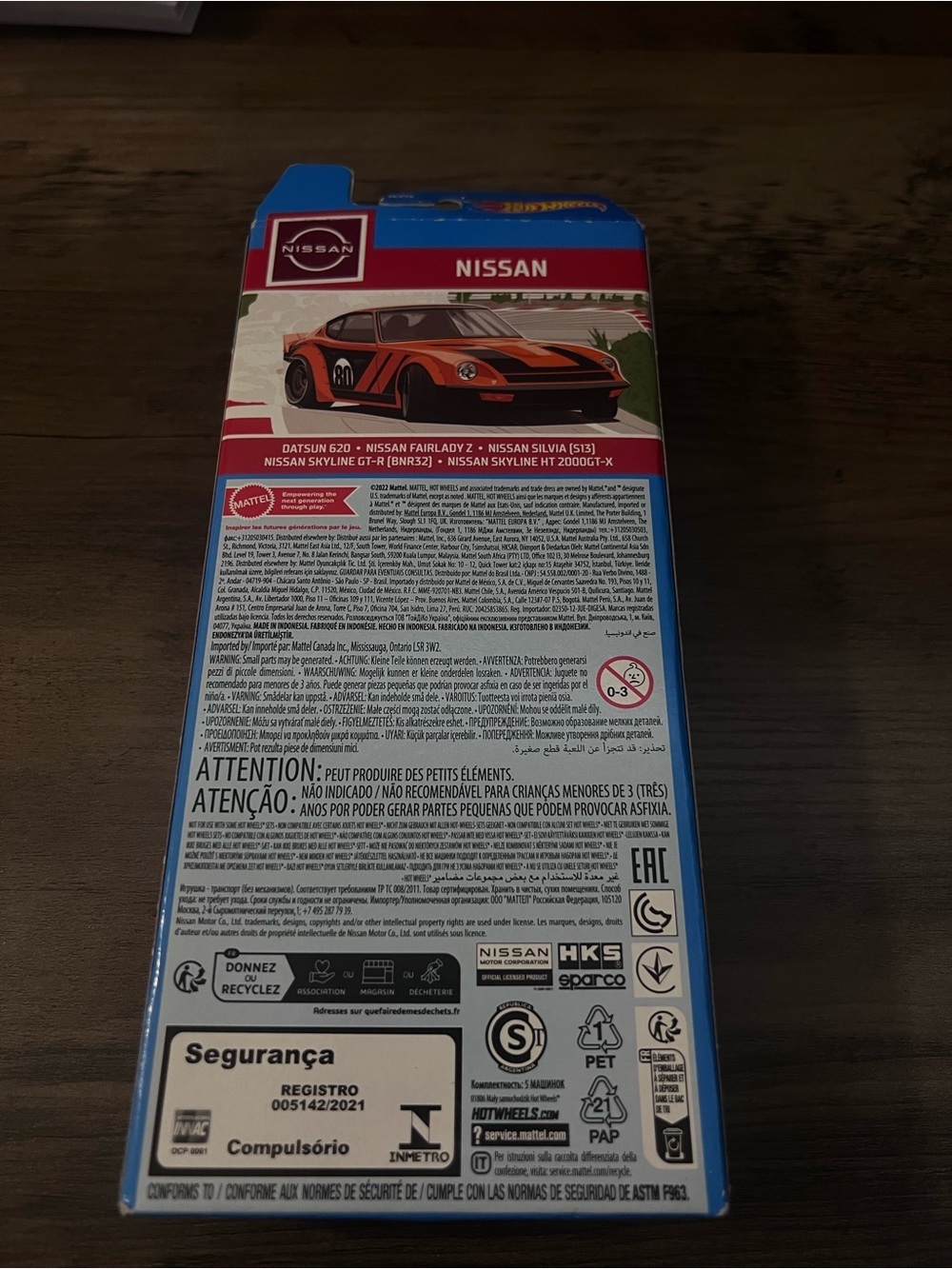 Hot Wheels Nissan 5-Pack JDM Skyline GT-R Silvia Fairlady Z Datsun Set - Picture 4 of 4